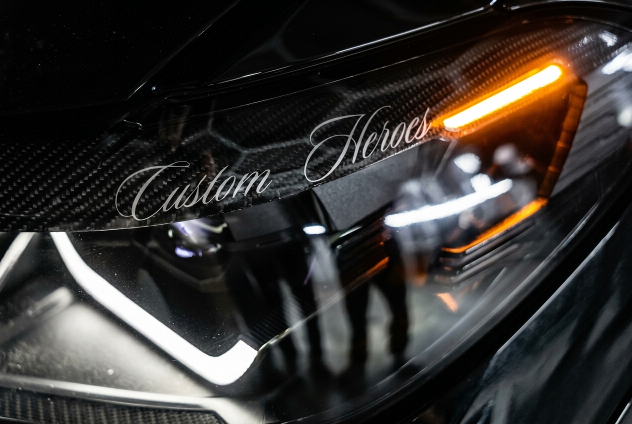 BMW X5 G05: ремонт и тюнинг фар, итоговый вид доработанных фар и автомобиля