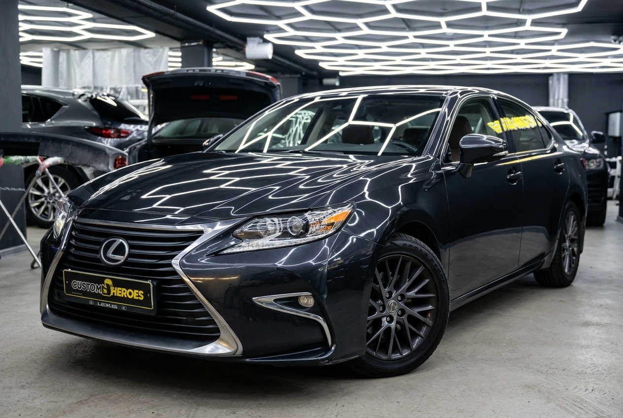 общий вид Lexus ES 200 перед реставрацией салона
