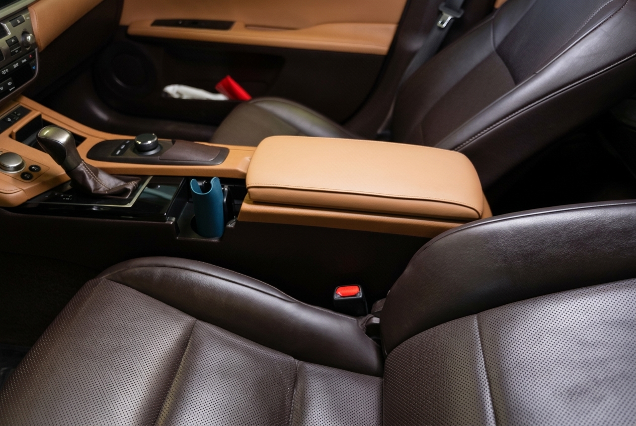 восстановленный участок переднего подлокотника Lexus ES 200
