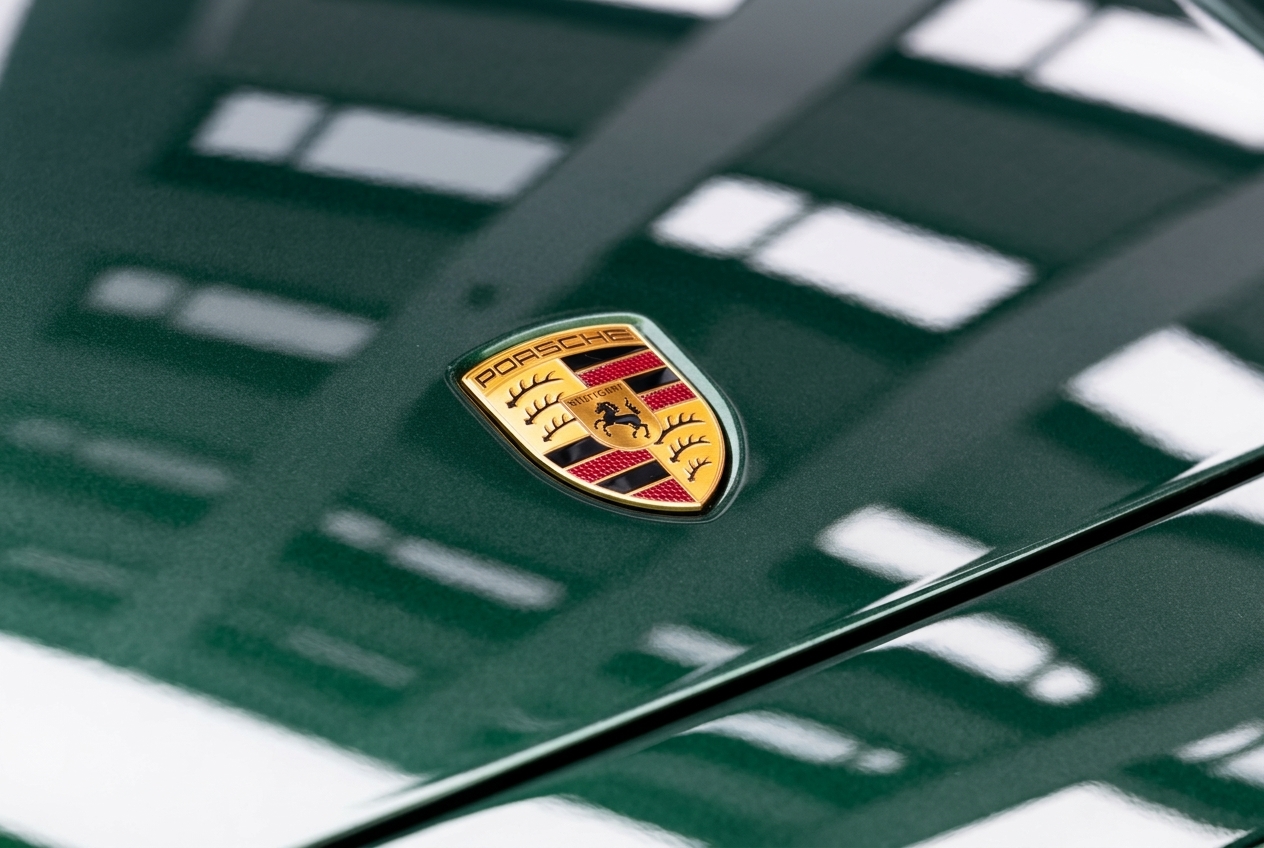 Готовая зелёная Porsche Panamera 4 после оклейки кузова: кадр 24, Porsche Panamera 4