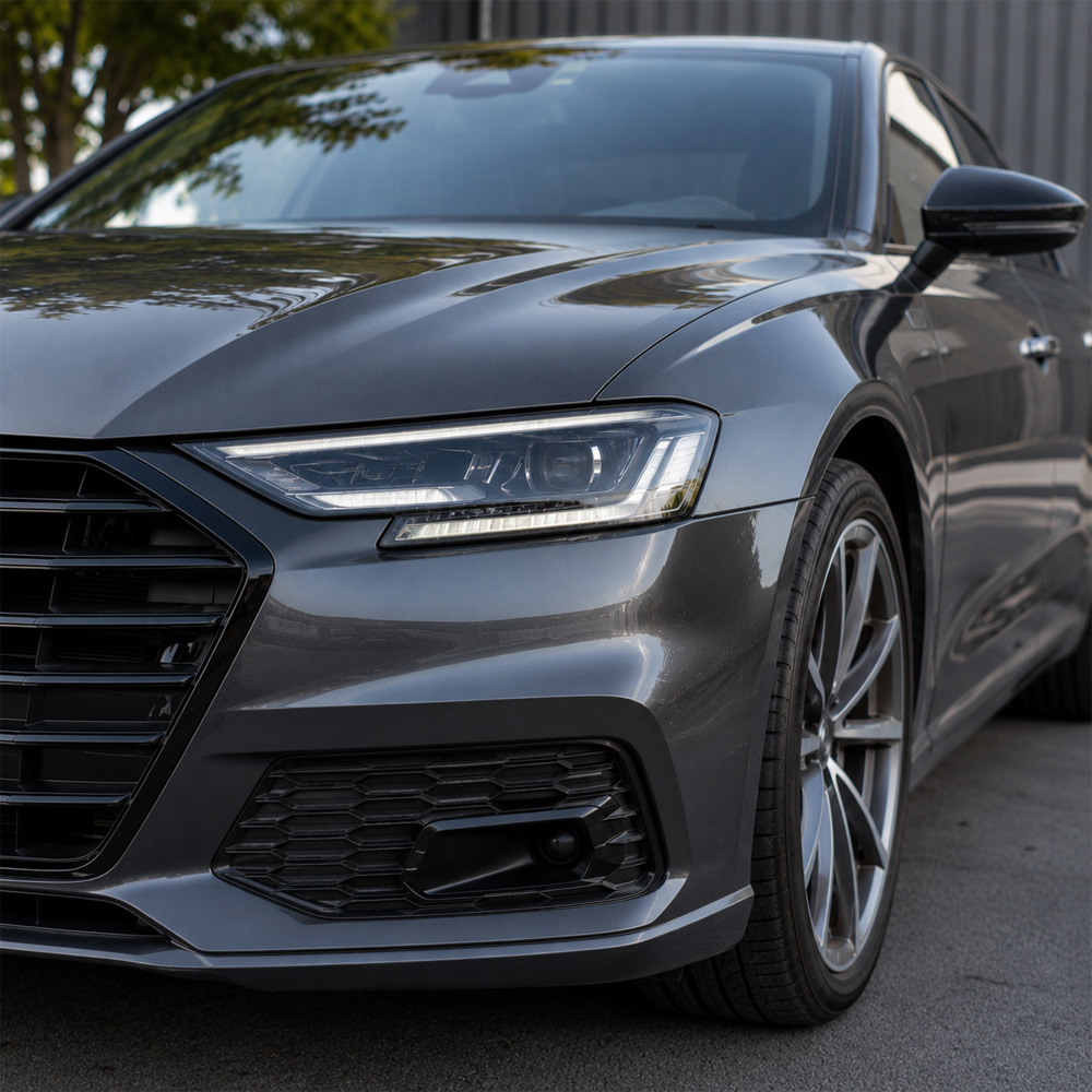 Оклейка зон риска автомобиля полиуретановой пленкой Audi A3 8V рестайлинг (2016—2020)
