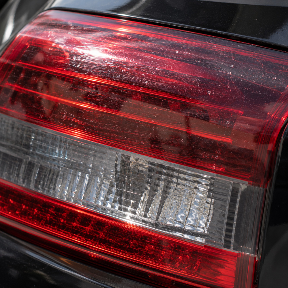 Оклейка фонарей защитной пленкой Audi A4 Allroad B9 рестайлинг (2019—2025)