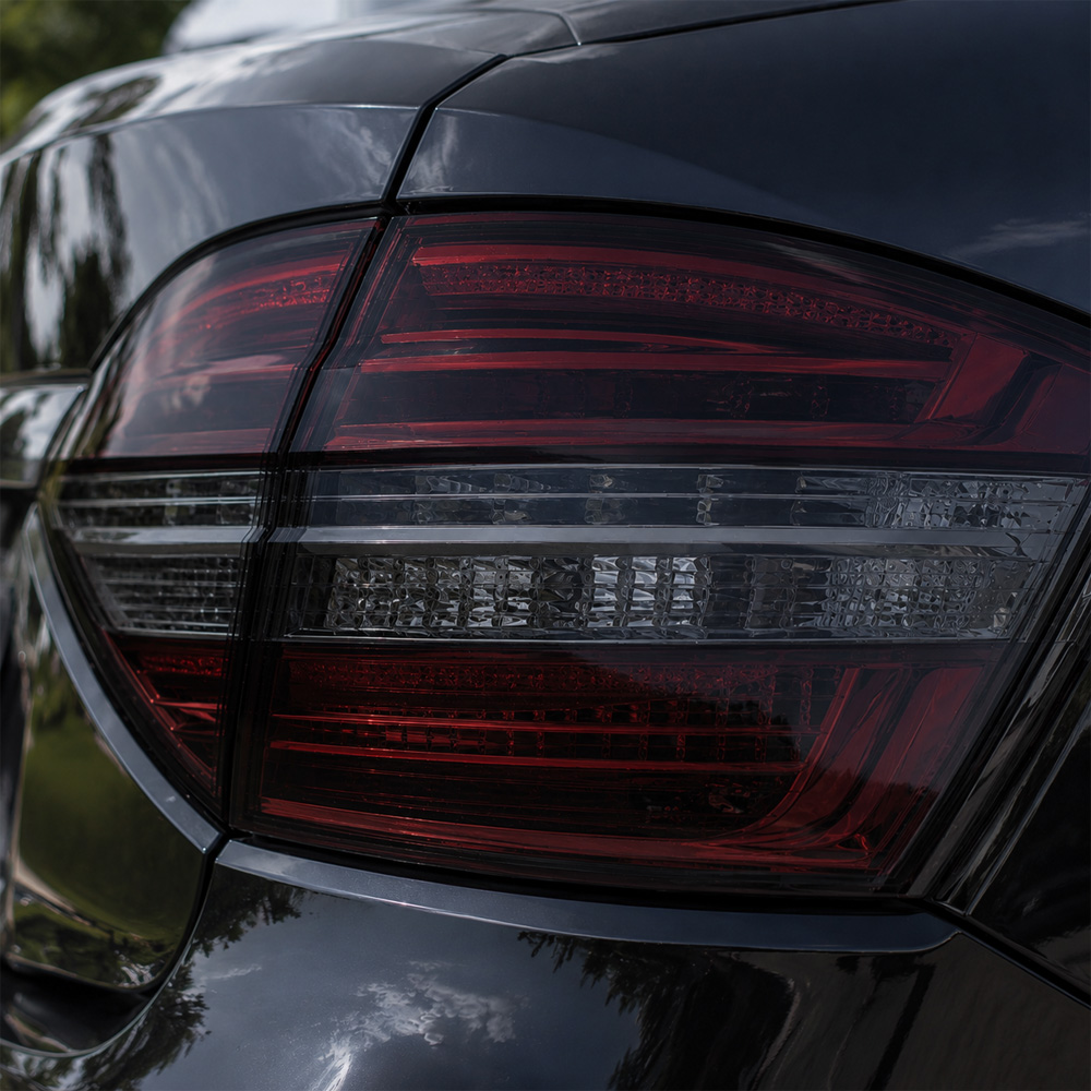 Оклейка фонарей тонирующим полиуретаном Audi A5 II (2016—2020)