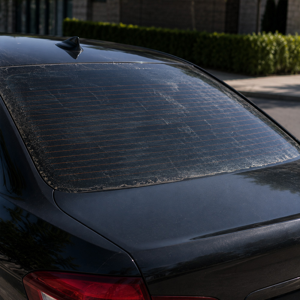 Демонтаж тонировочной пленки с заднего или лобового стекла Audi A4 Allroad B8 (2009—2011)