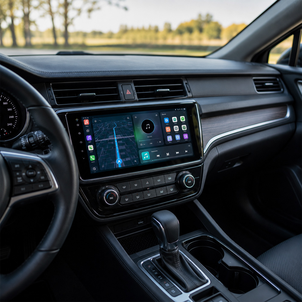 Мультимедийный блок для потоковой передачи Android через штатную систему CarPlay