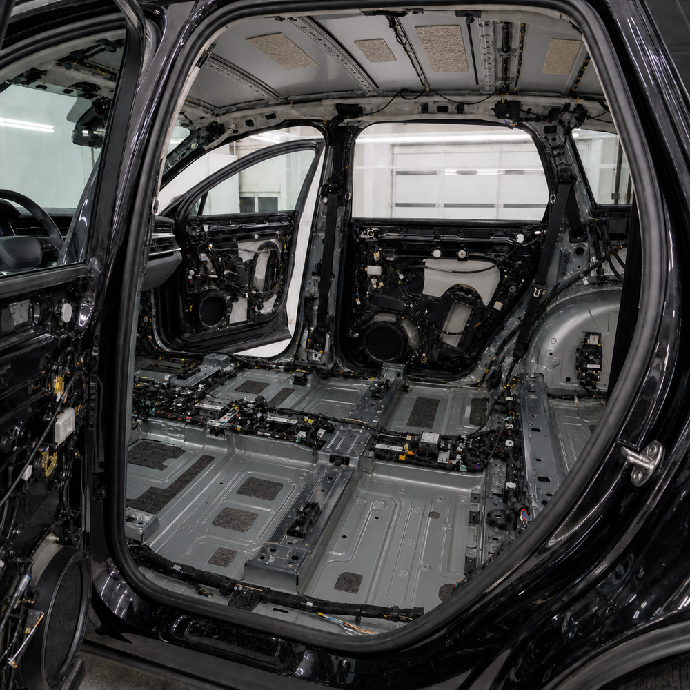 Шумоизоляция салона Audi A3 8V (2012—2016)