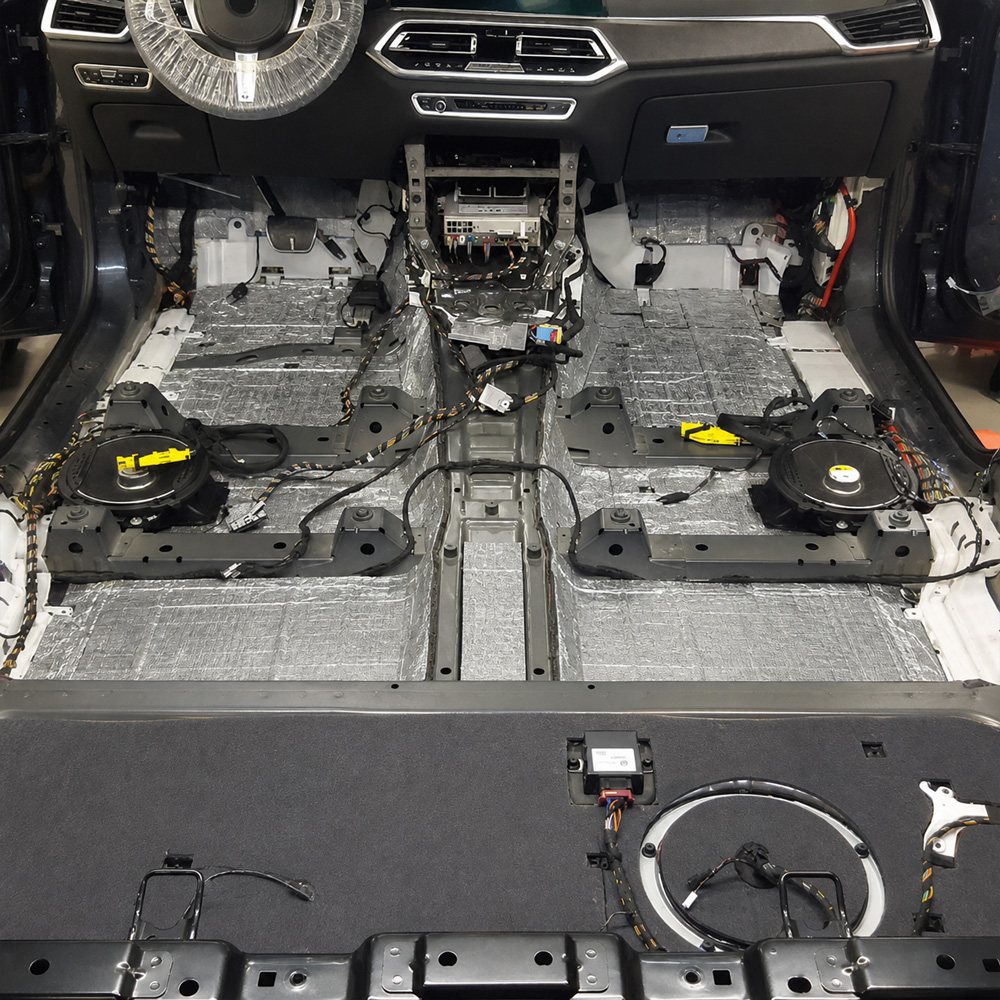 Шумоизоляция пола Audi A6 C7 (2011—2014)