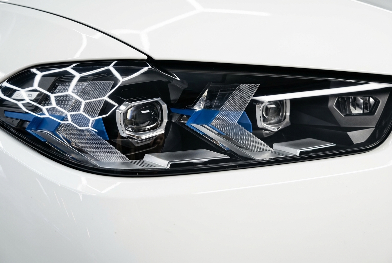 Штатная фара BMW X5 G05 до замены линзы ближнего света