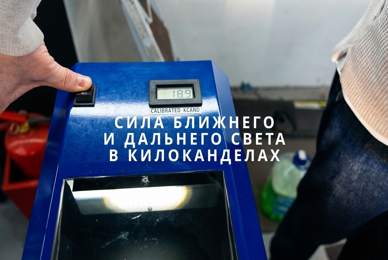 Показание прибора при проверке штатного ближнего света BMW X5 G05