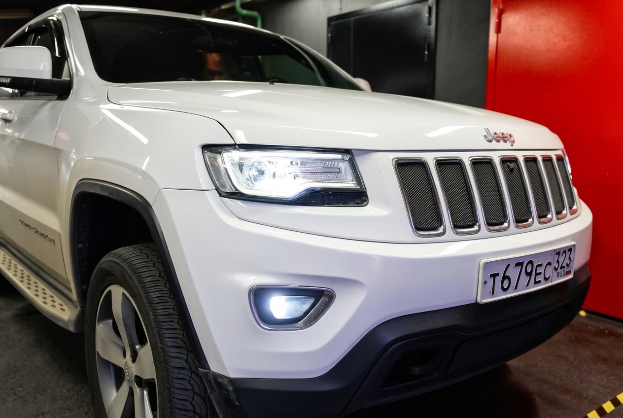 Регулировка светотеневой границы Jeep Grand Cherokee