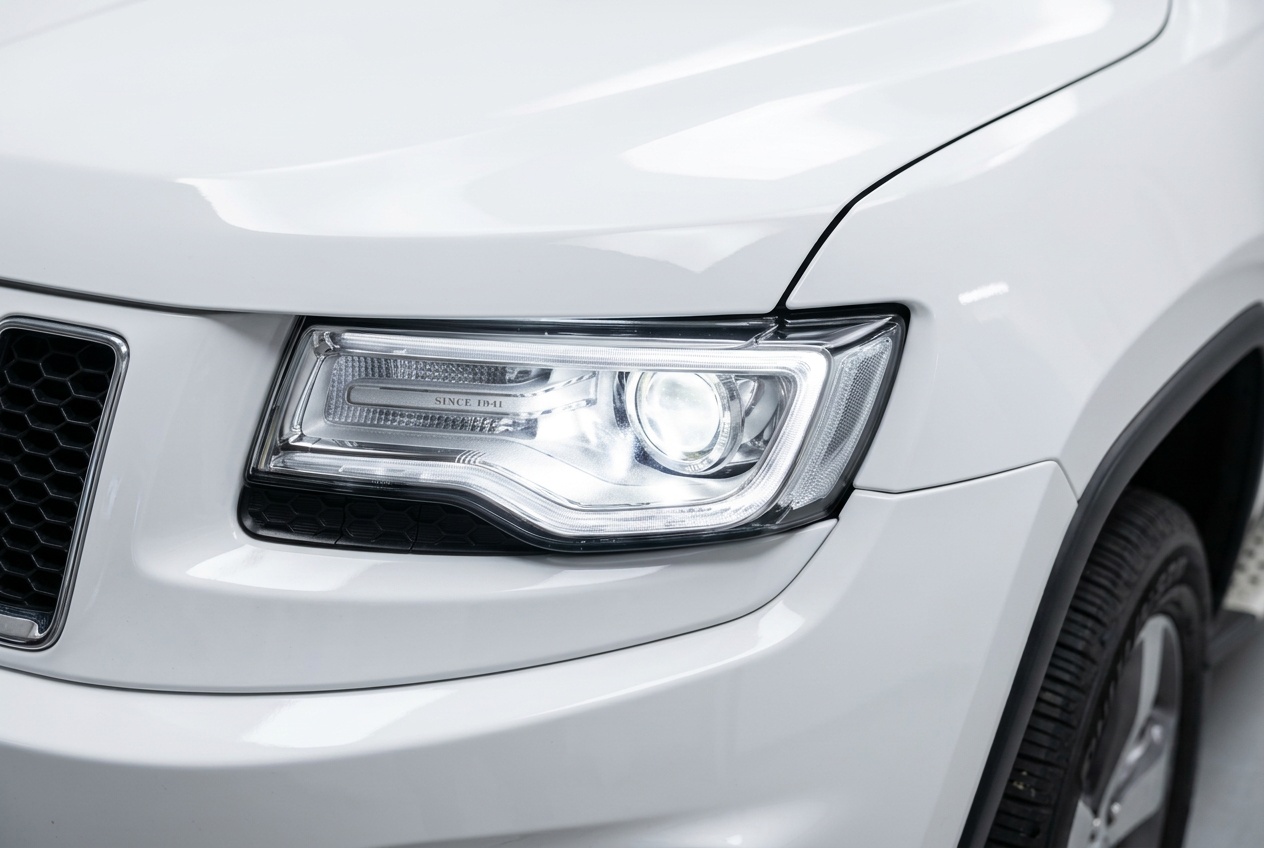 Jeep Grand Cherokee после ремонта и тюнинга фар