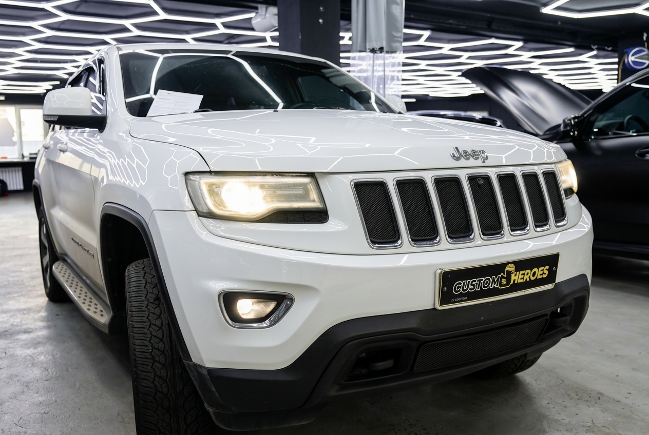 Диагностика оптики Jeep Grand Cherokee в Custom Heroes