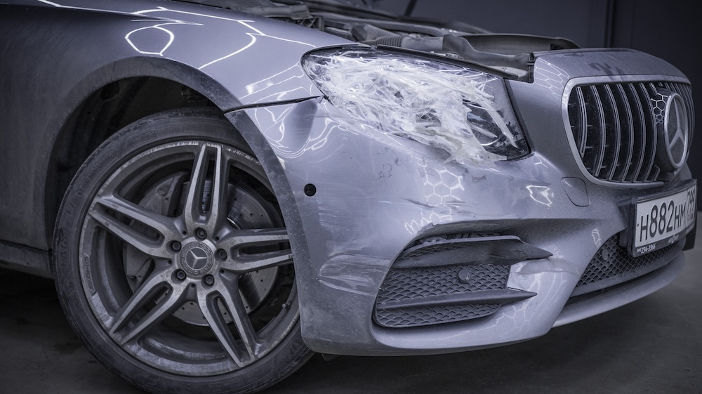 восстановление фар после аварии
