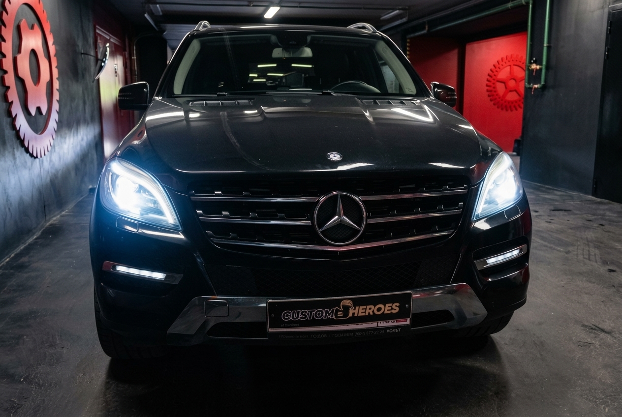 Диагностика и ремонт ксеноновых фар Mercedes-Benz GL