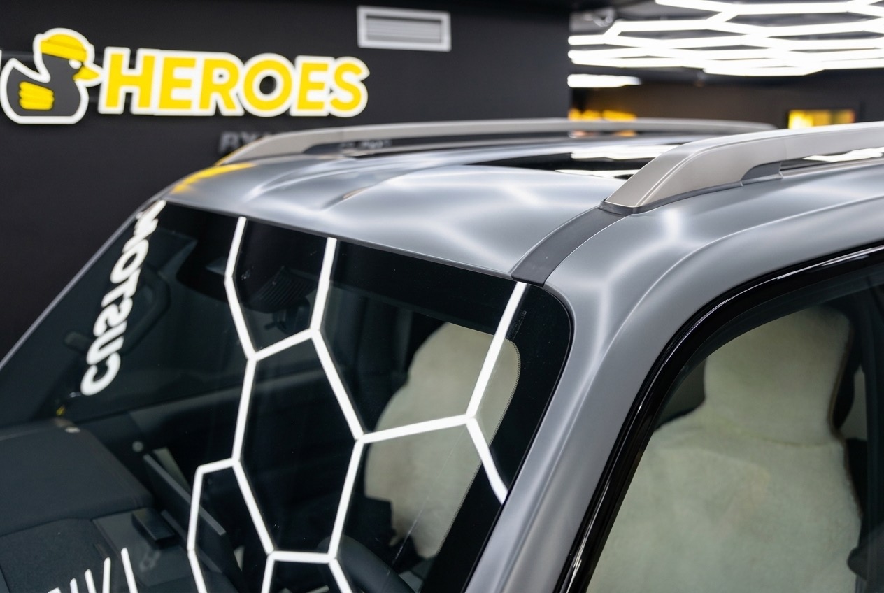 Результат защитной оклейки iCar V27 в Москве