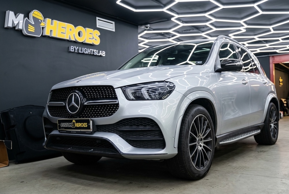 Mercedes-Benz GLE 2019 перед установкой доводчиков дверей
