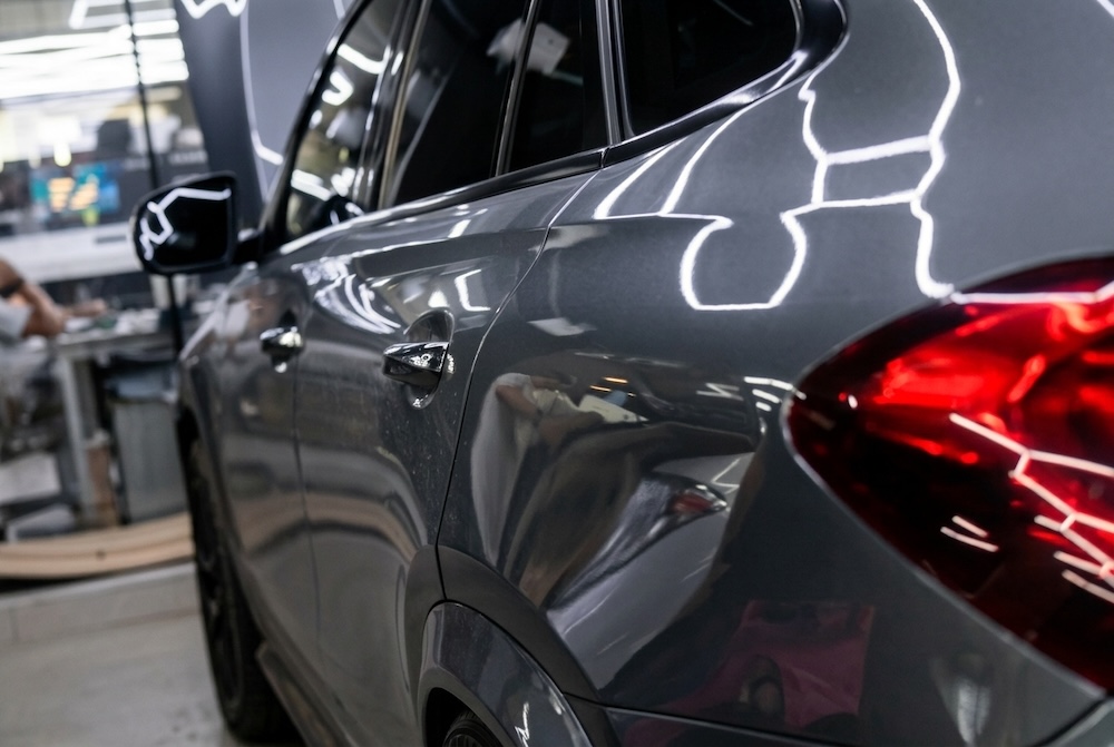 Mercedes-Benz GLE после установки доводчиков на двери
