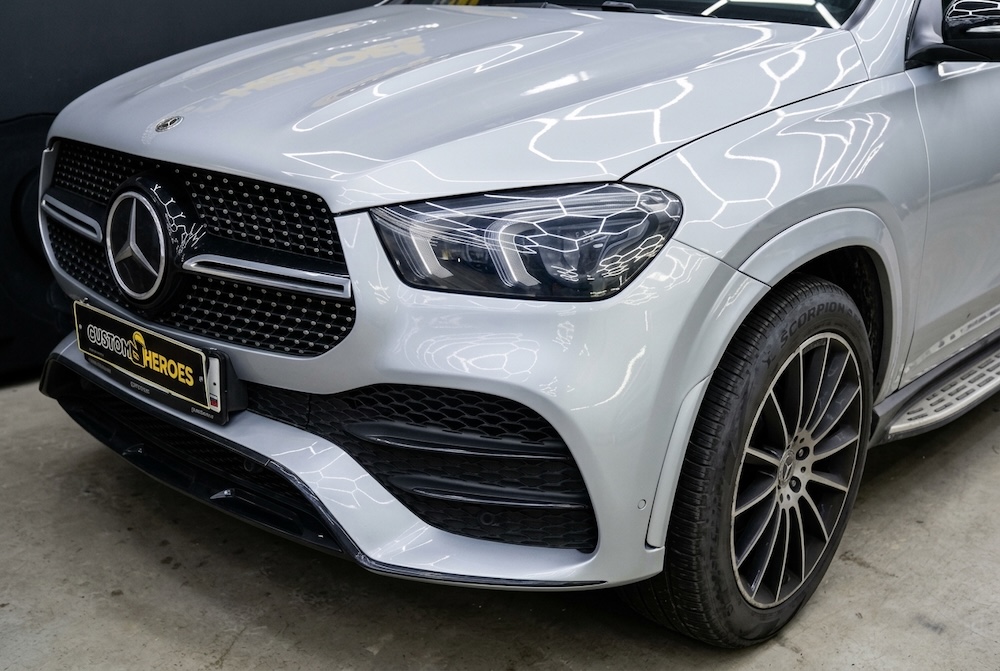 Кузов Mercedes-Benz GLE перед дооснащением дверей