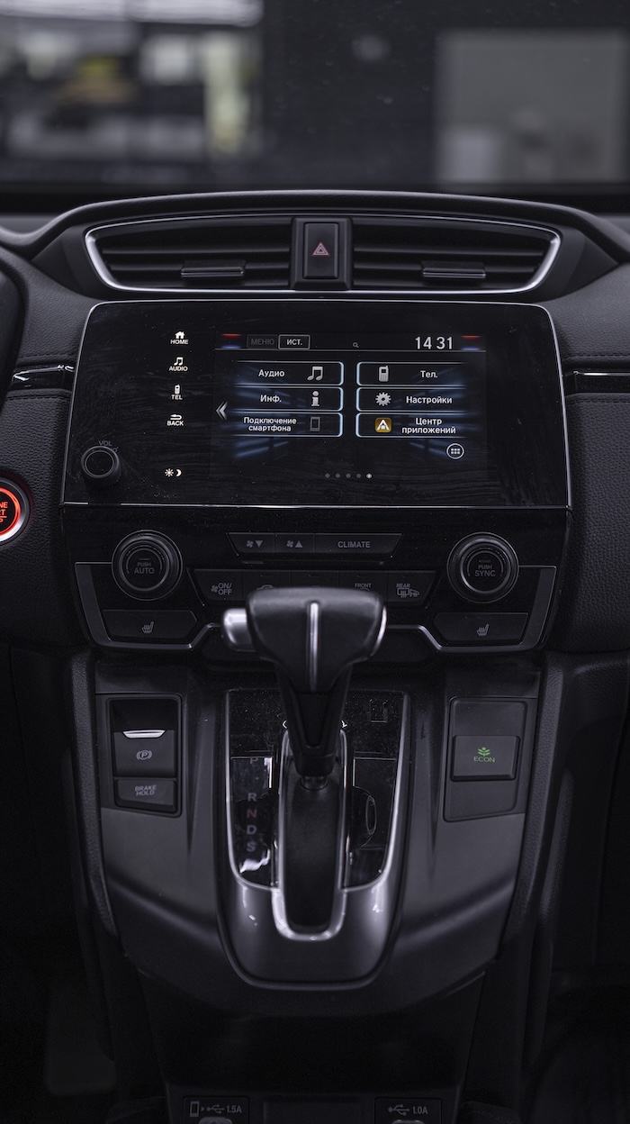 установка Android магнитолы Honda CR-V