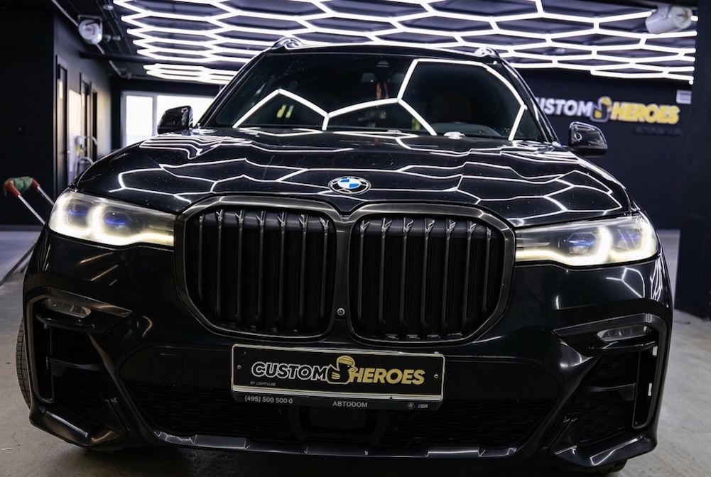 BMW X7 2019 до ремонта фар