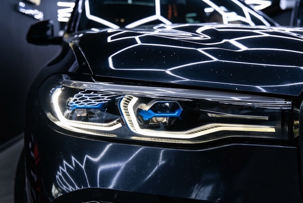 Итог ремонта фар BMW X7 2019