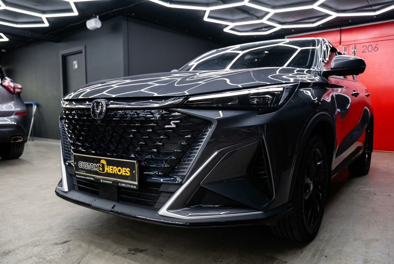 Разбор салона Changan CS35 Max перед установкой автозвука
