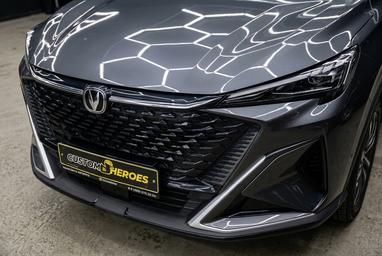 Демонтаж дверных карт Changan CS35 Max для установки акустики Helix