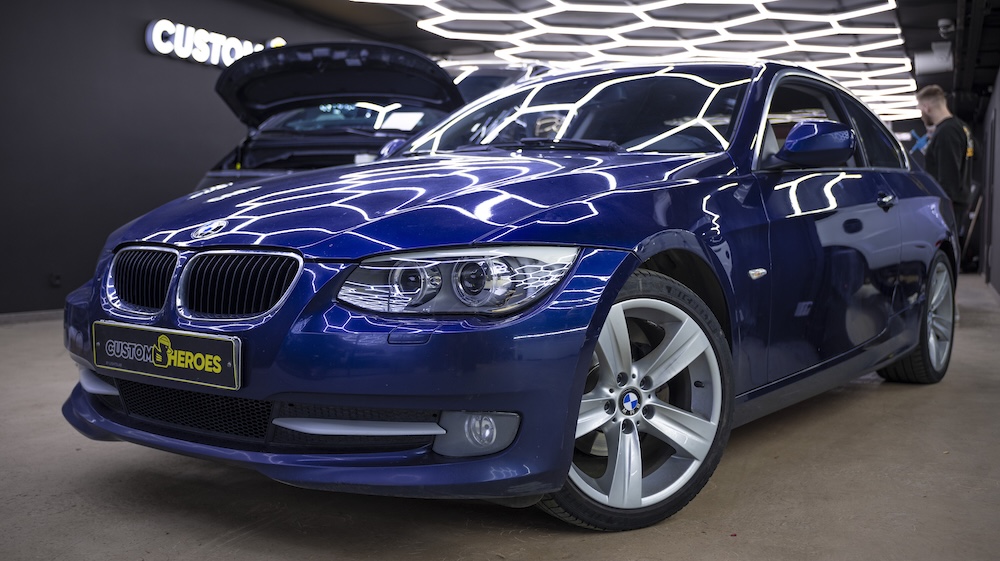 BMW E92 ремонт оптики