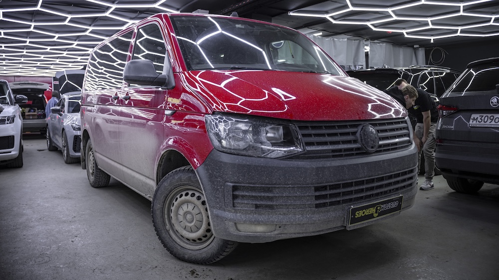 восстановление фары Volkswagen Multivan