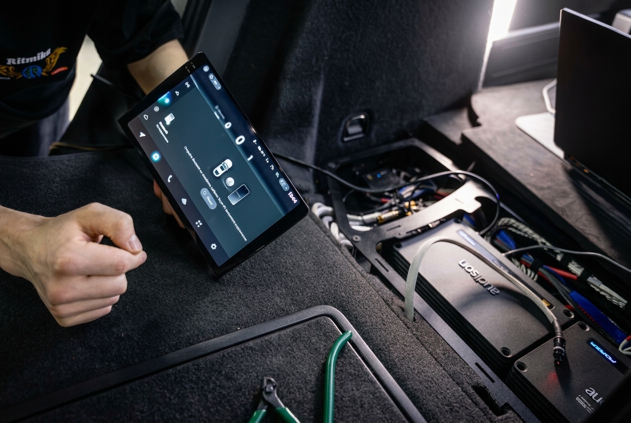 Audison AF M8.14 bit в аудиосистеме Volkswagen Arteon