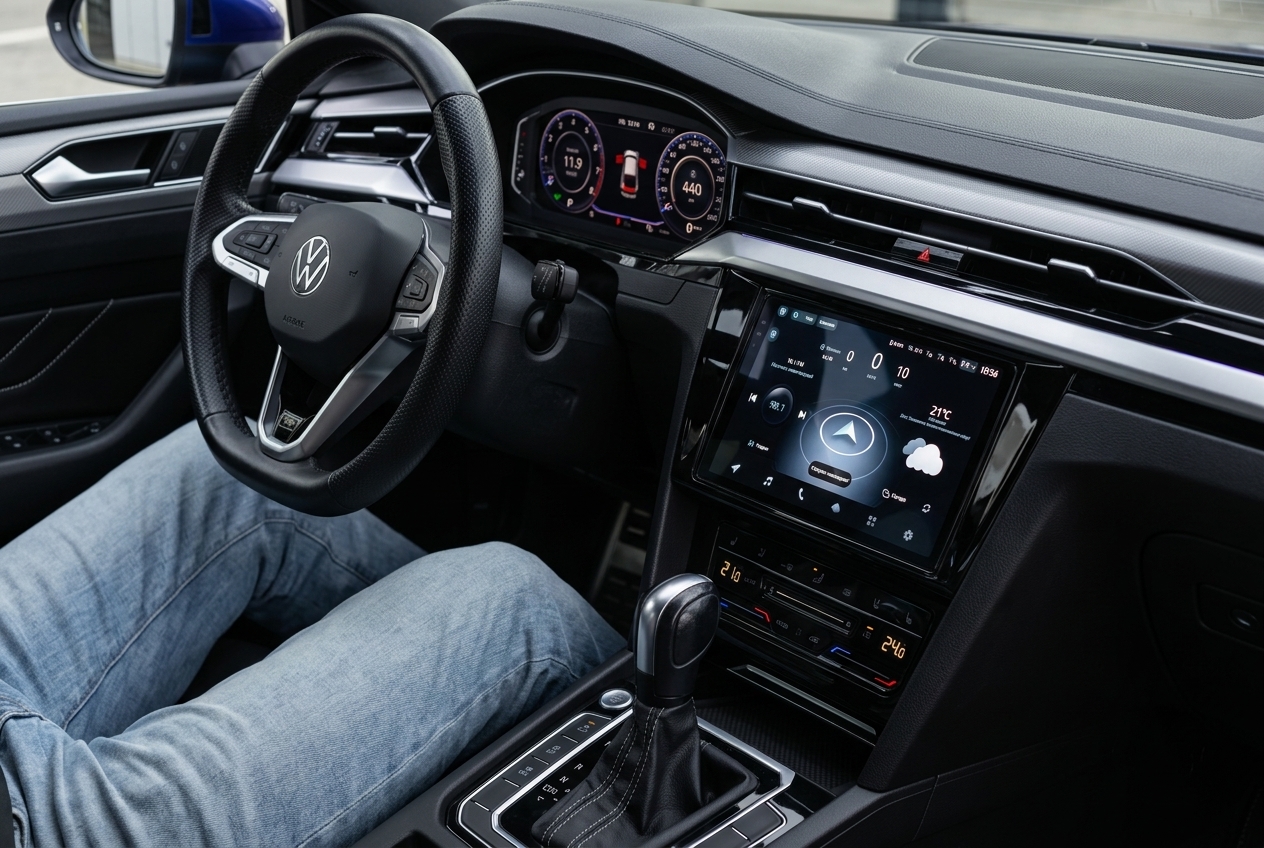 Итоговый внешний вид автозвука Volkswagen Arteon Audison