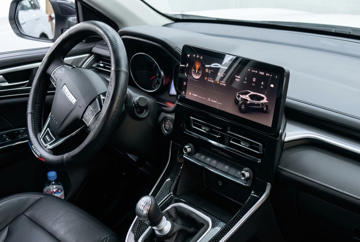 Штатная камера Haval M6 на экране TEYES Lux One