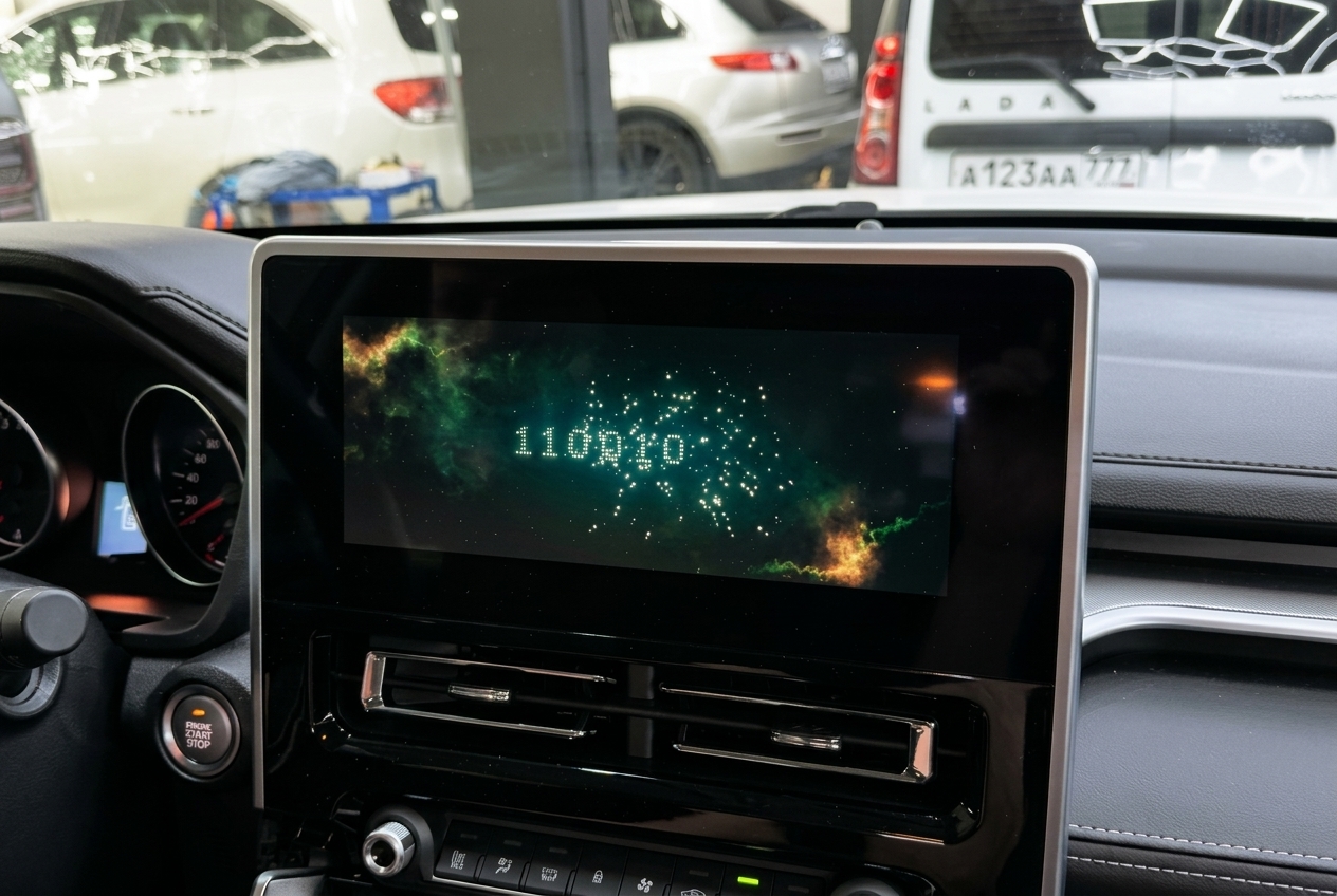 Центральная панель Haval M6 со штатным головным устройством