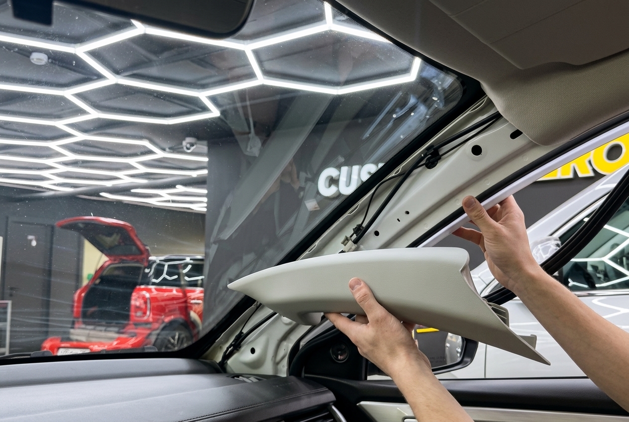 Подготовка торпедо Haval M6 к установке TEYES Lux One